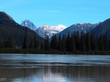 Mountains and River