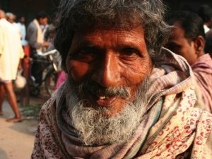 Beggar, Varanasi, India
