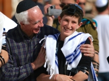 Father and Son, Wailing Wall